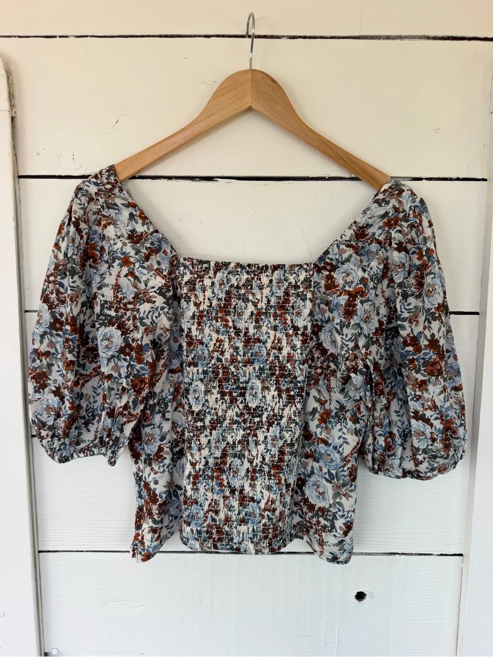Abercrombie Square Neck Corset Top